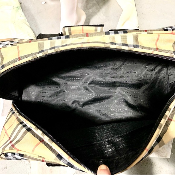 🛑SOLD🛑 Burberry Golf LARGE All Weather Travel Ba - Picture 12 of 12